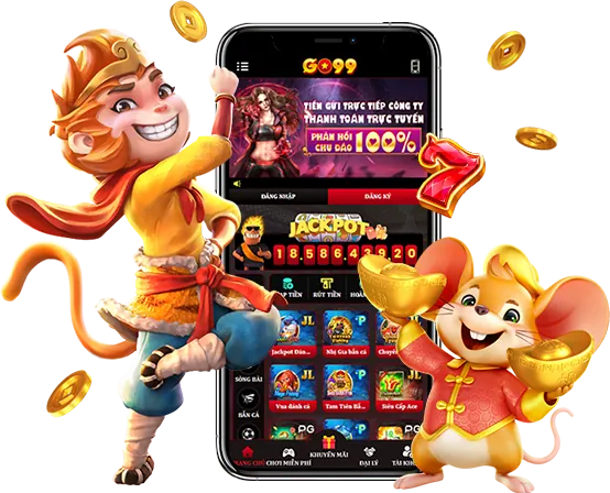 Hình ảnh minh họa các loại game slot đa dạng tại 99win, biểu tượng may mắn và tiền vàng.